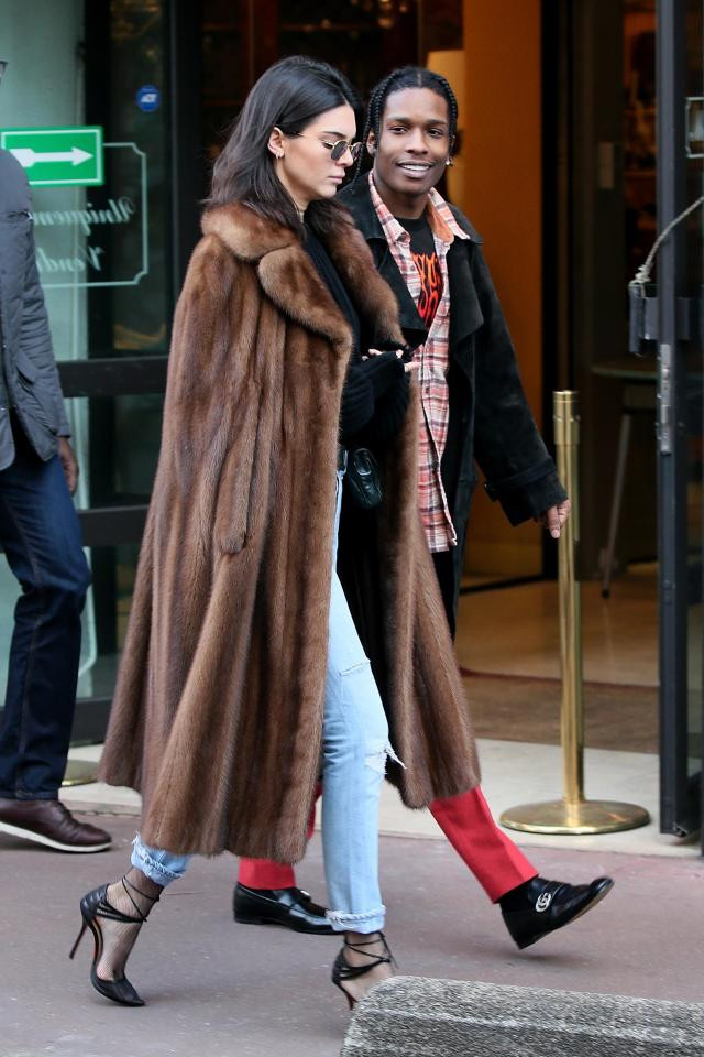 Kendall Jenner và A$AP Rocky bắt đầu hẹn hò từ tháng 6 năm ngoái khi bị bắt gặp đi ăn tối ở Paris. (Ảnh: Getty Images)