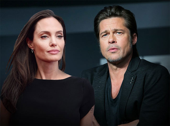 Đang là một gia đình hạnh phúc, chia tay, người đi kẻ ở, Brad Pitt phải âm thầm bí mật thăm các con bằng cách không chính thức đi cùng 7 mẹ con tới Campuchia dịp Jolie tới đây quảng bá phim mới vào tháng 2 vừa rồi. (Ảnh: HNGN.com)