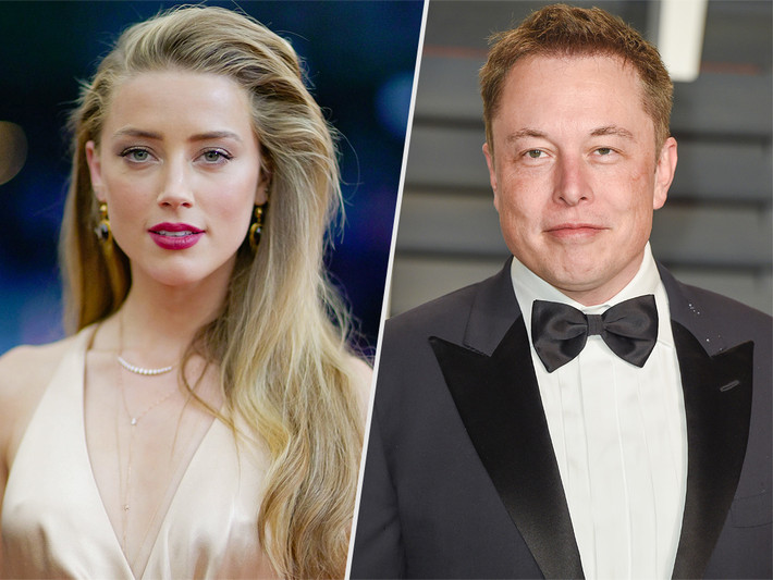 Theo The Hollywood Reporter, Elon Musk, có tài sản khoảng 9,2 tỷ bảng Anh, chết mê chết mệt Amber khi hai người cùng xuất hiện trong bộ phim Machete Kills năm 2013. Sau đó ông này tìm mọi cách liên lạc với Amber dù lúc đó cô đang là vợ Johnny. (Ảnh: Rex)