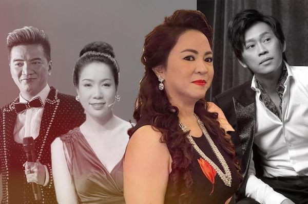 Đáng chú ý, đến nay đã có 5 nghệ sĩ gửi đơn tố cáo bà Phương Hằng gồm ca sĩ Đàm Vĩnh Hưng, ca sĩ Vy Oanh, nghệ sĩ Hoài Linh, ca sĩ Thủy Tiên và bà Trịnh Kim Chi. Ngoài ra, bà Hằng cũng bị nhà báo Hàn Ni, nhà báo Đức Hiển, luật sư Lê Thành Kính tố cáo một số nội dung. Cơ quan công an đều đang thụ lý giải quyết.