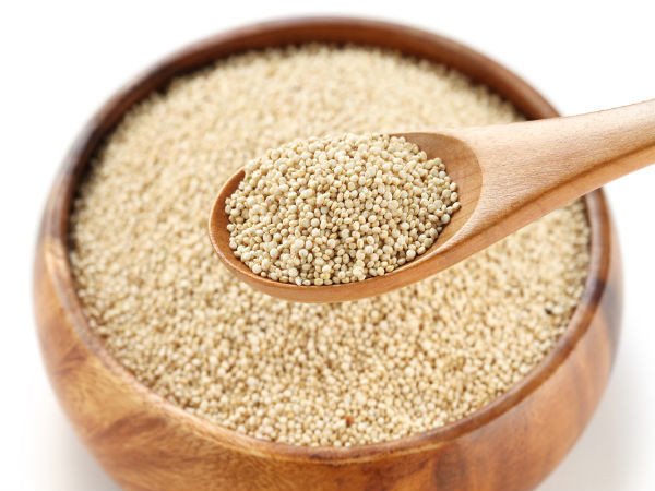 1. Hạt diêm mạch (quinoa): Hạt ngũ cốc này là một nguồn cung cấp chất xơ và protein, rất tốt cho người bị tiểu đường. Sự kết hợp chất xơ và protein sẽ giúp bạn kiểm soát lượng đường trong máu tốt hơn. Ảnh: Boldsky.