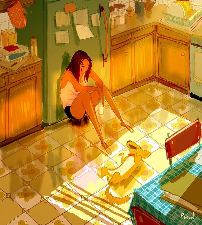 Tắm nắng. Ảnh: Instagram.