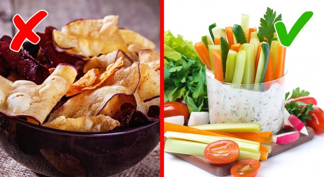 6. Khoai tây chiên chay: Đừng ngạc nhiên khi biết rằng thực phẩm chay không giá trị dinh dưỡng. Thay vì ăn những đồ chiên, hãy ăn nhiều rau tươi! Ảnh: Depositphotos.