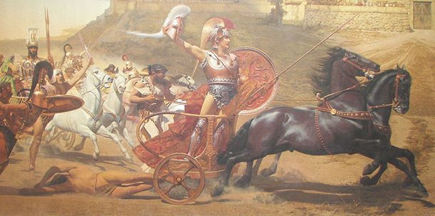 Kéo lê cho đến chết: Đây là một cách tra tấn trong thời trung cổ. Họ thường dùng một chiếc xe ngựa hoặc ô tô với một sợi dây buộc quanh bàn tay hoặc chân của người bị tra tấn và kéo lê cơ thể họ trên đường. Hầu hết những người đã chịu đựng sự tra tấn này đều hiếm khi sống sót. Ảnh: Achilles.