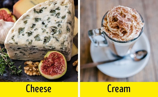 Pho mát: Ai cũng biết rằng, pho mát cung cấp protein, canxi và nhiều khoáng chất có lợi cho sức khỏe. Thậm chí, một lát pho mát chứa tới 6,7 g protein tương đương với một ly sữa. Với những người bận rộn, hãy ăn một lát pho mát vào bữa sáng. Ngoài ra, pho mát còn là nguồn cung cấp axit linoleic liên hợp, một axit béo giúp giảm cân bằng cách tăng quá trình đốt cháy chất béo trong cơ thể. Ảnh: BS.