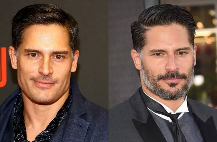 Có thêm bộ râu quai nón, Joe Manganiello trông vừa gồ ghề vừa quyến rũ hơn hẳn.