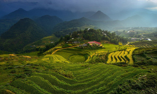 Tạp chí National Geographic mở cuộc thi ảnh “Your Shot” (Bức hình của bạn) dành cho độc giả gửi ảnh chụp vẻ đẹp thiên nhiên và vẻ đẹp nhân tạo của thế giới. Đây là lần đầu tiên, biên tập viên của tạp chí National Geographic tuyển chọn những bức ảnh đẹp của độc giả làm ảnh bìa cho tạp chí danh tiếng này đăng tháng 12/2015 và tháng 1/2016. Trong ảnh là ruộng bậc thang Việt Nam tuyệt đẹp được một người tham dự “Your Shot” gửi ảnh dự thi.