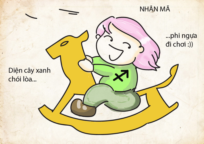 Nhân Mã luôn nổi bật trước phố đông dù không kén chọn váy áo.