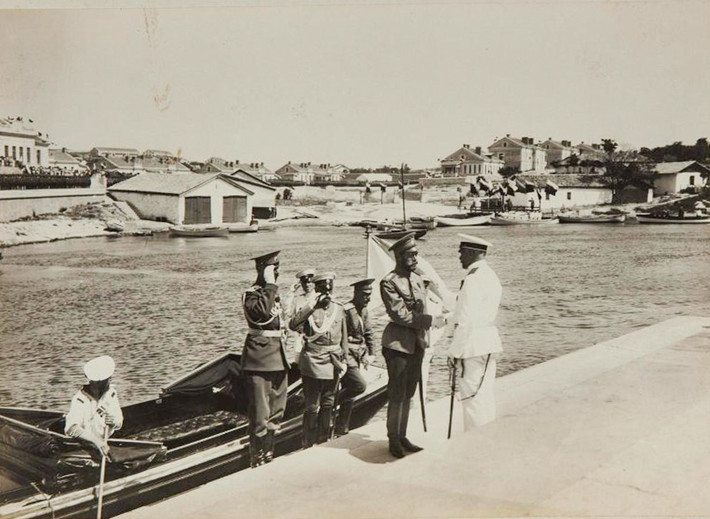 Chuyến thăm Sevastopol, những năm 1910 của Sa hoàng Nicholas II.