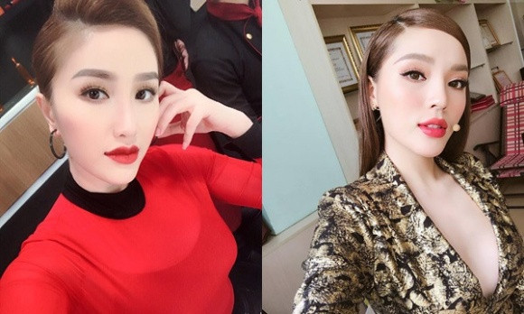 Nhìn hình ảnh này, cả hai chẳng khác gì chị em của nhau.