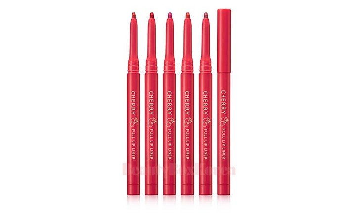3. Bút kẻ môi Cherry Full Lip Liner của hãng mỹ phẩm Skinfood.