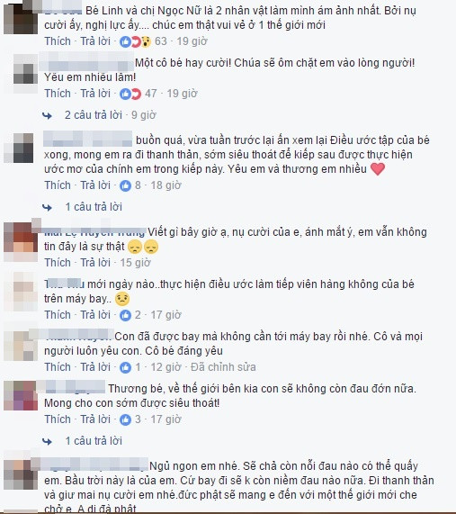 Dù sự ra đi của Khánh Linh để lại nhiều thương tiếc nhưng nụ cười lạc quan chưa bao giờ tắt trên khuôn mặt ngây thơ và trong sáng ấy sẽ luôn trong tâm trí của những người yêu quí em. Ảnh chụp màn hình/Facebook/VTV3.