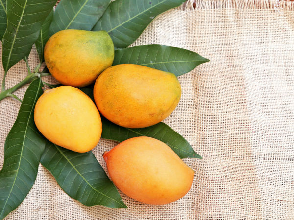 Xoài là trái cây ưa thích của mùa hè, có lượng vitamin C cao. Bạn có thể làm nhiều món với xoài như sinh tố, bánh ngọt...Ảnh: Boldsky.