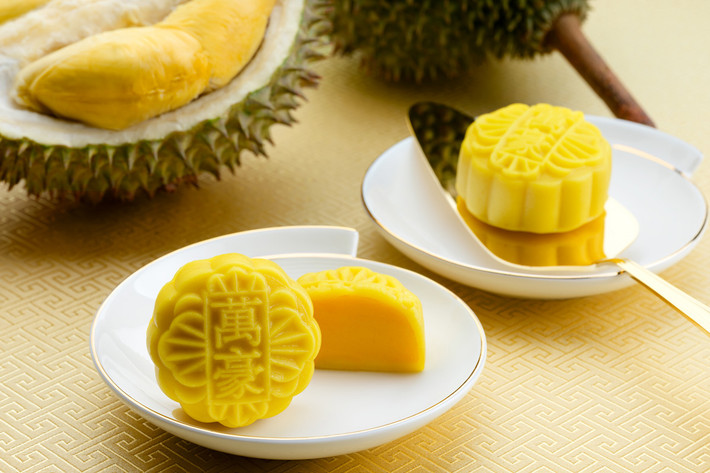 Bánh dẻo lạnh vị sầu riêng nổi tiếng của Singapore.