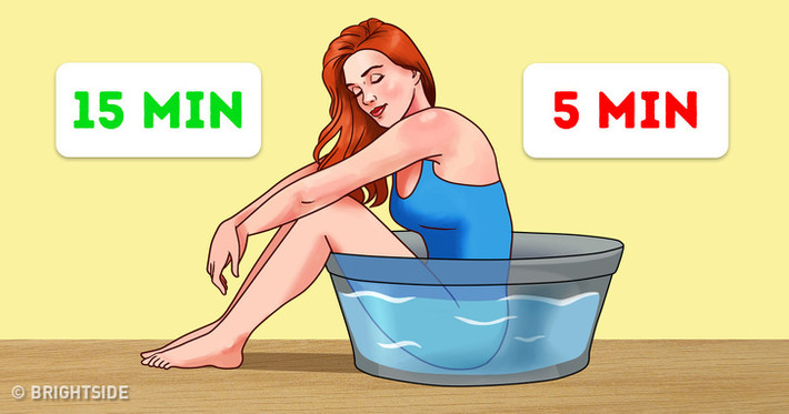 Tắm ngồi có thể giúp cải thiện tình trạng sức khỏe và giảm các vấn đề sức khỏe, tinh thần đang gặp phải. Bạn không phải quá lo lắng về tính chính xác của công thức, nhưng nên nhớ rằng cần phải ngồi trong bồn tắm này ít nhất 15 phút.