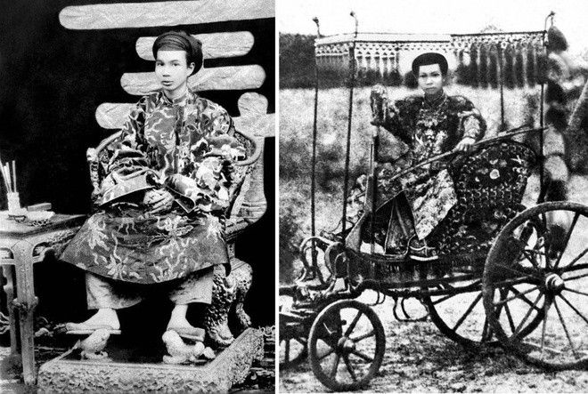 Ông vua triều Nguyễn duy nhất không có vợ là Kiến Phúc (1869-1884). Ông cũng là ông vua yểu mệnh nhất triều Nguyễn, chỉ tại vị 8 tháng, qua đời khi mới 15 tuổi, không có vợ con.