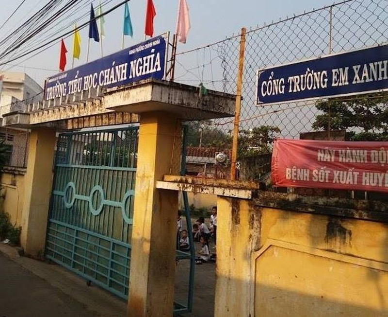 Gói thi công trường Chánh Nghĩa gọi tên Công ty My Home. Ảnh IT. truongthchanhnghia-1.jpg