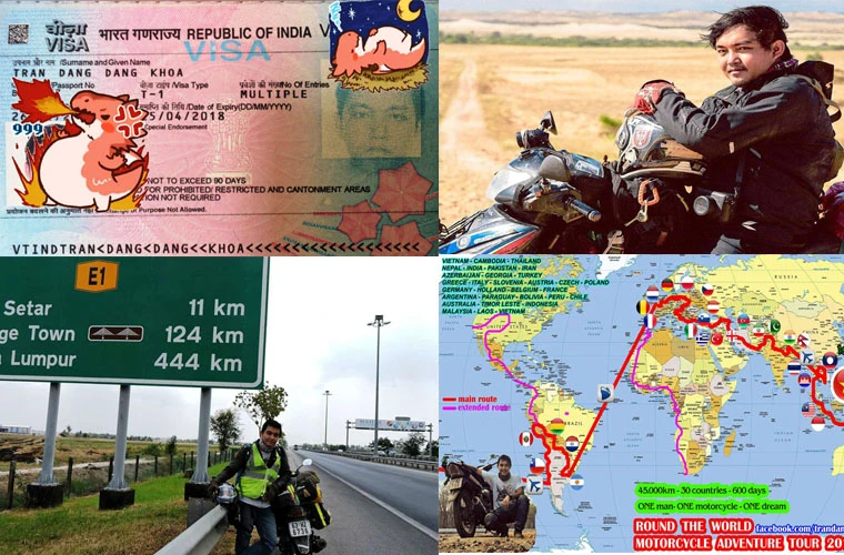 Gặp chàng trai miền Tây trước ngày đi khắp thế giới bằng xe máy