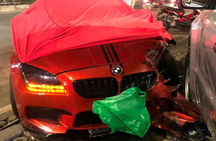 Nghi vấn “siêu xe” BMW M6 duy nhất ở TP HCM gây tai nạn kinh hoàng