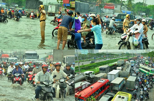 “Bà thủy” viếng TP.HCM ngày giáp Tết, người dân một phen khốn đốn