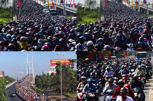 Ám ảnh cảnh dân ùn ùn trở lại TP HCM sau kỳ nghỉ Tết