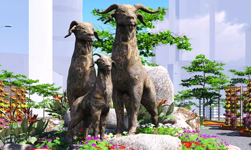 Rực rỡ đường hoa Tết 2015 ở Sài Gòn