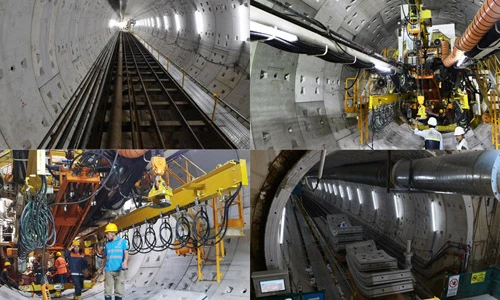 Vào lòng đất xem “hình hài” hầm metro đầu tiên ở TP.HCM