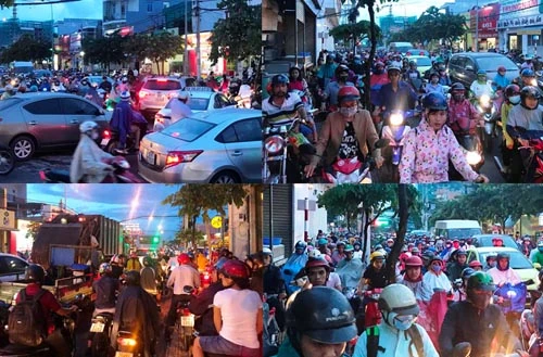 Dân vẫn khốn đốn vì kẹt xe trên con đường hơn 400 tỉ mới nâng cấp