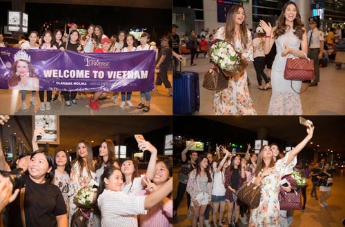 Ảnh: Nữ hoàng Sắc đẹp Mỹ La Tinh đến Việt Nam