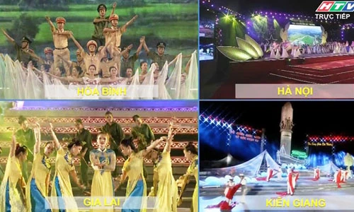 Xúc động cầu truyền hình kỷ niệm thành lập Công an Nhân dân