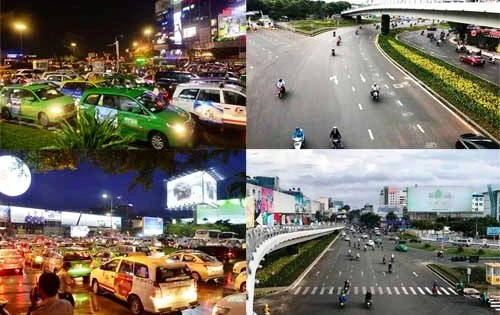 Ảnh: Cầu vượt 240 tỷ giúp đường vào sân bay TSN thoáng ngỡ ngàng