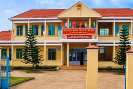 UBND xã Tân Hội.
