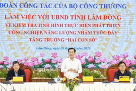 Chủ tịch UBND tỉnh Lâm Đồng đề nghị phân rõ trách nhiệm, mốc tiến độ cụ thể, sẵn sàng đồng hành cùng Bộ Công Thương nhằm khơi thông nguồn lực phát triển kinh tế.