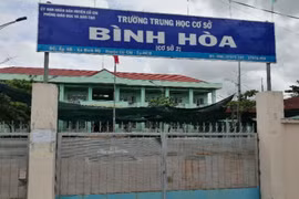 Nhà thầu Hữu Hạnh được chỉ định cung cấp thiết bị trường THCS Bình Hòa
