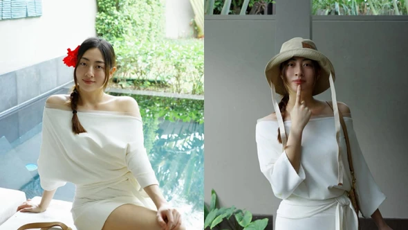 Lương Thùy Linh khoe dáng chuẩn 'vàng' trong kỳ nghỉ Phú Quốc cận Tết