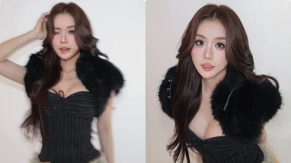 Bà xã Đạt G đăng ảnh gợi cảm khoe thềm ngực căng tràn