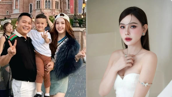 Gia đình ca sĩ Bảo Thy du lịch Thượng Hải