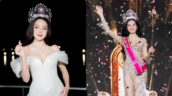 Thanh Thủy kỷ niệm 3 năm đăng quang Hoa hậu Việt Nam 2022