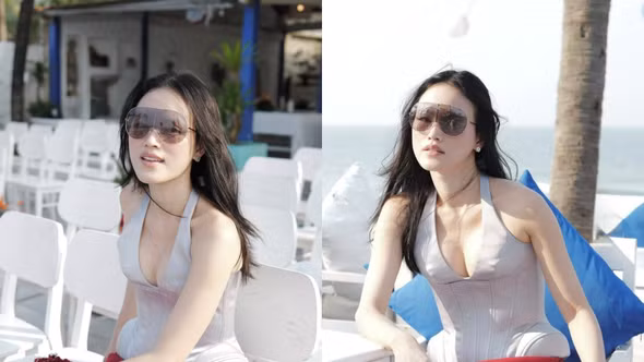 Tuyết Lan gây sốt với vóc dáng 'gái một con mòn con mắt'