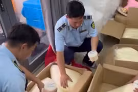Cà Mau phát hiện, thu giữ 140kg kem trộn không rõ nguồn gốc