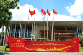 Đại hội đại biểu Đảng bộ tỉnh Quảng Ngãi diễn ra từ ngày 10 - 12/9