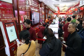 Vàng cỡ nhỏ 0,5 li, 1 phân lên ngôi dịp vía Thần Tài