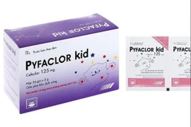 Thu hồi thuốc Cốm pha hỗn dịch uống Pyfaclor Kid do vi phạm chất lượng 