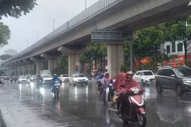 Thời tiết ngày 1/7: Bắc Bộ tiếp tục có mưa diện rộng