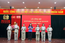 Hà Nội công bố Quyết định đặc xá đợt 2 năm 2025