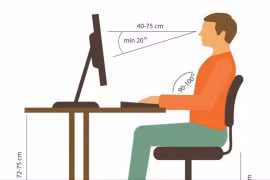 Phòng ngừa thoát vị đĩa đệm bắt đầu từ tư thế ngồi