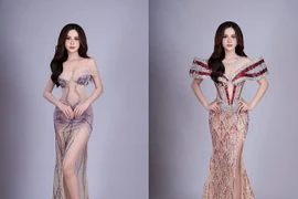 Người đẹp Lê Tuyền khoe vóc dáng vạn người mê với trang phục dạ hội