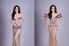 Người đẹp Lê Tuyền khoe vóc dáng vạn người mê với trang phục dạ hội