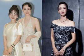 'Nữ hoàng Wushu' Thúy Hiền gây sốt với đầm cổ yếm, sắc vóc rạng rỡ tuổi U50