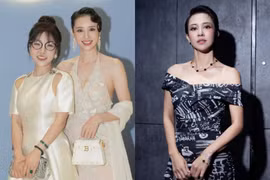 'Nữ hoàng Wushu' Thúy Hiền gây sốt với đầm cổ yếm, sắc vóc rạng rỡ tuổi U50